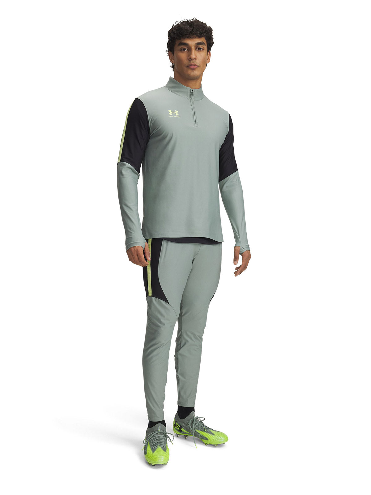 Pantalón Under Armour challenger pro verde para hombre