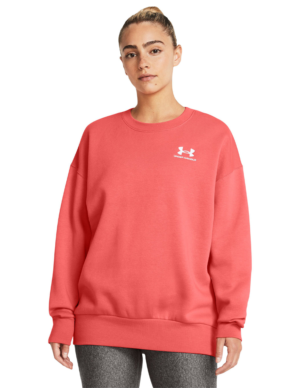 Polerón UA Essential Fleece para mujer