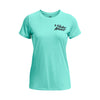 Polera manga corta Tech Twist para mujer Under Armour