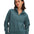 Poleron Lifestyle para mujer Rival Fleece ½ Zip azul Under Armour