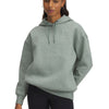 Polerón mujer Under Armour Icon fleece oversized verde