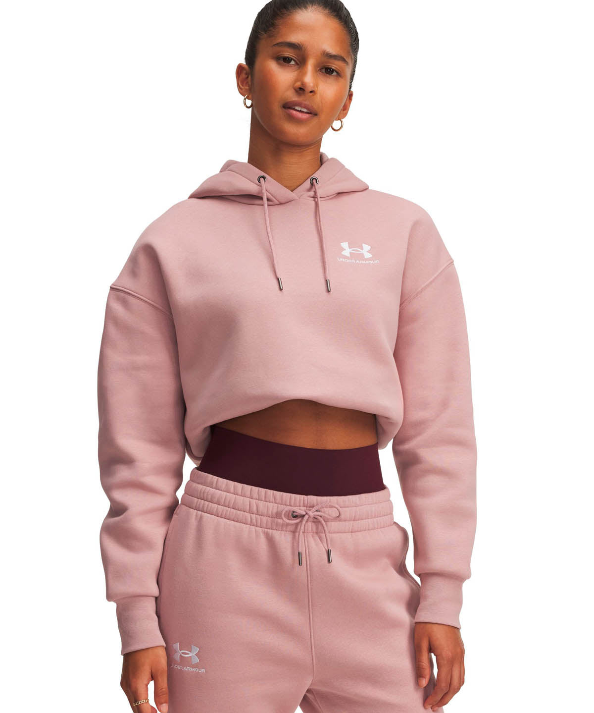 Polerón Lifestyle para Mujer Icon Fleece Rosado Under Armour