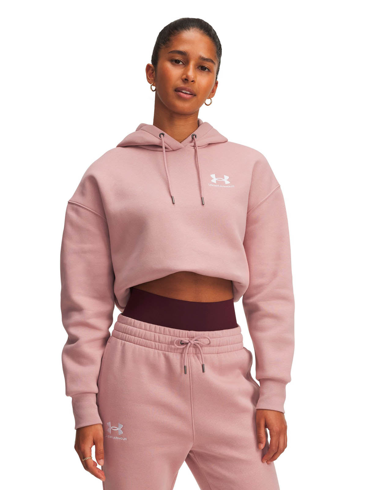 Polerón Lifestyle para Mujer Icon Fleece Rosado Under Armour