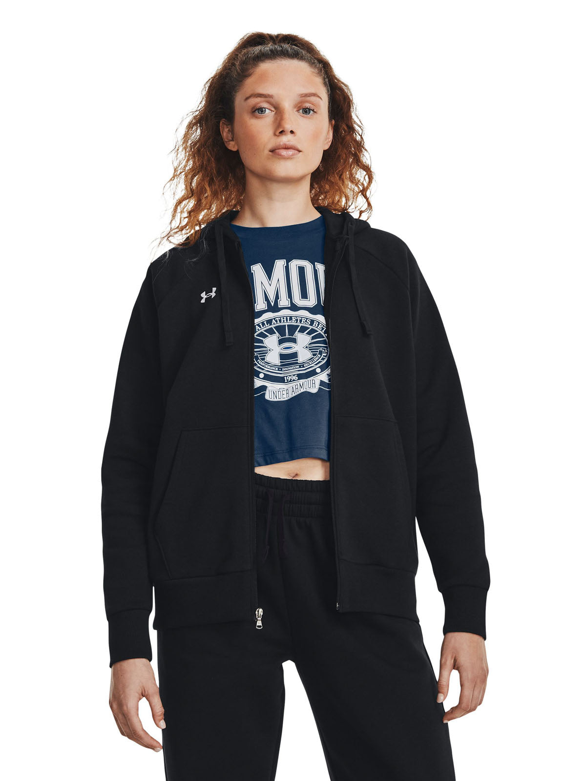 Polerón UA Rival Fleece para mujer