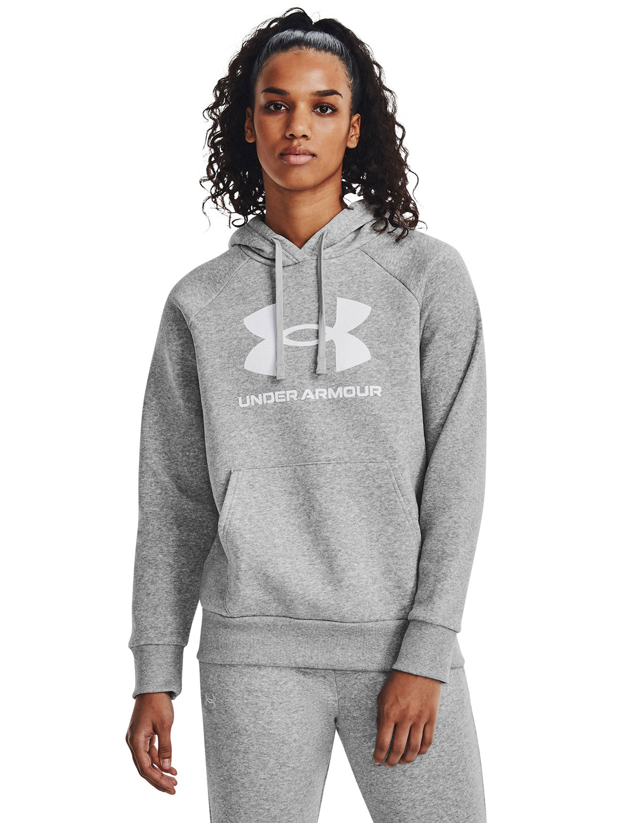 Polerón Big Logo UA Rival para mujer