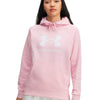 Polerón Lifestyle para mujer Rival Fleece Big Logo rosado Under Armour