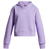 Polerón Lifestyle para niña Rival Fleece Crop morado Under Armour