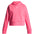 Polerón Lifestyle para niña Rival Fleece Crop rosado Under Armour