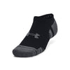Calcetín unisex Under Armour performance algodón 3 pack negro no show