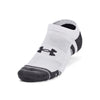 Calcetín unisex Under Armour performance algodón 3 pack no show blanco
