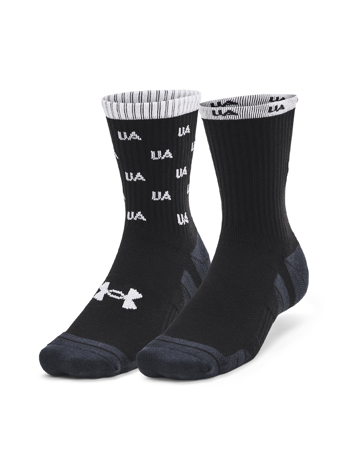 Calcetines mid unisex UA Performance Cotton, 2-pack