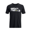 Polera manga corta Mixed Wordmark para hombre Under Armour