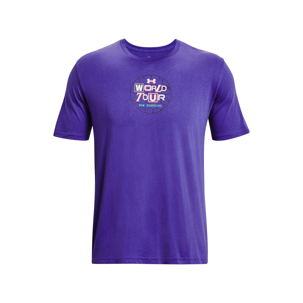 Polera manga corta World Tour para hombre Under Armour