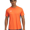Polera manga corta Under Armour challenger naranjo para hombre