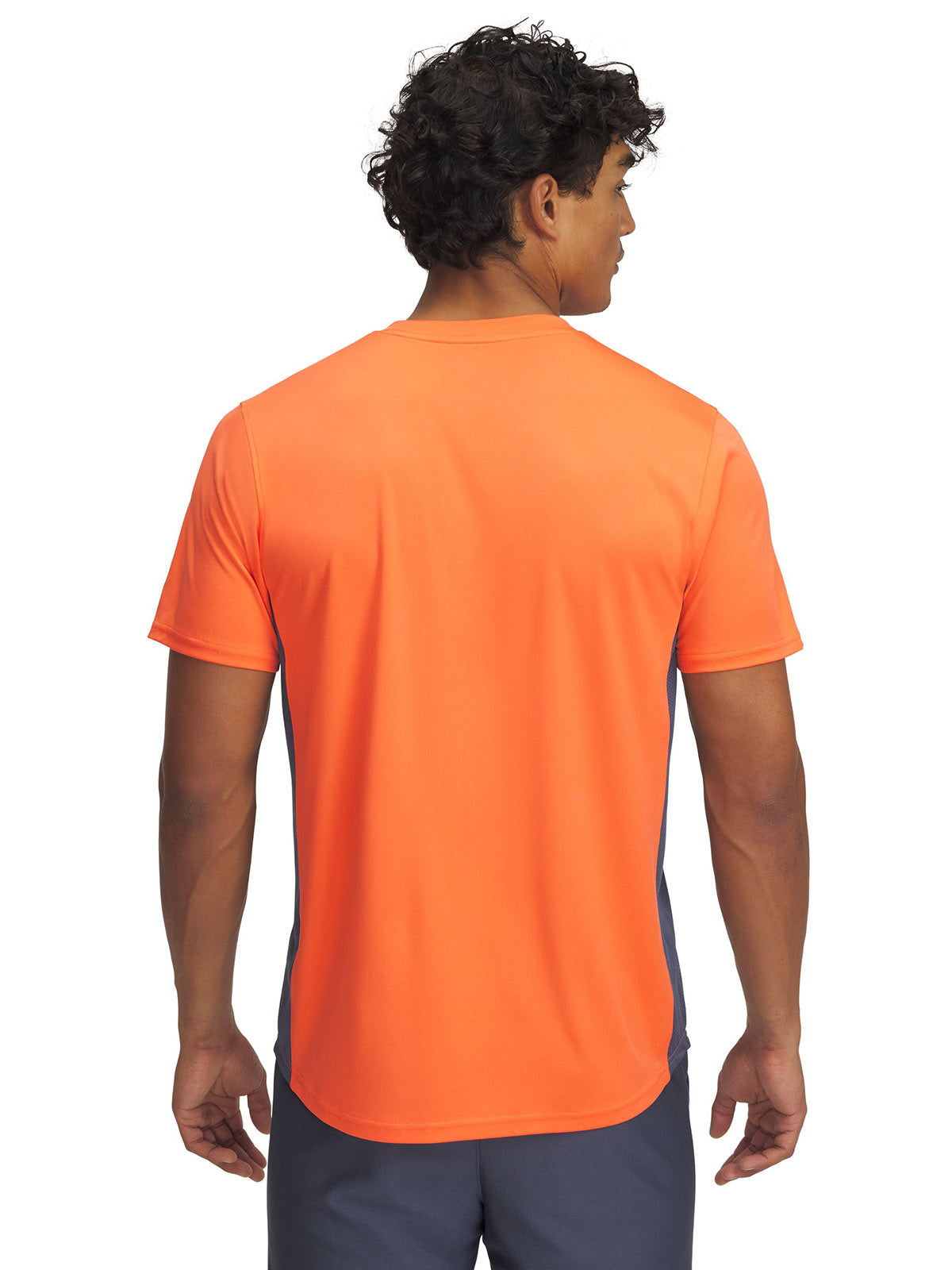 Polera manga corta Under Armour challenger naranjo para hombre