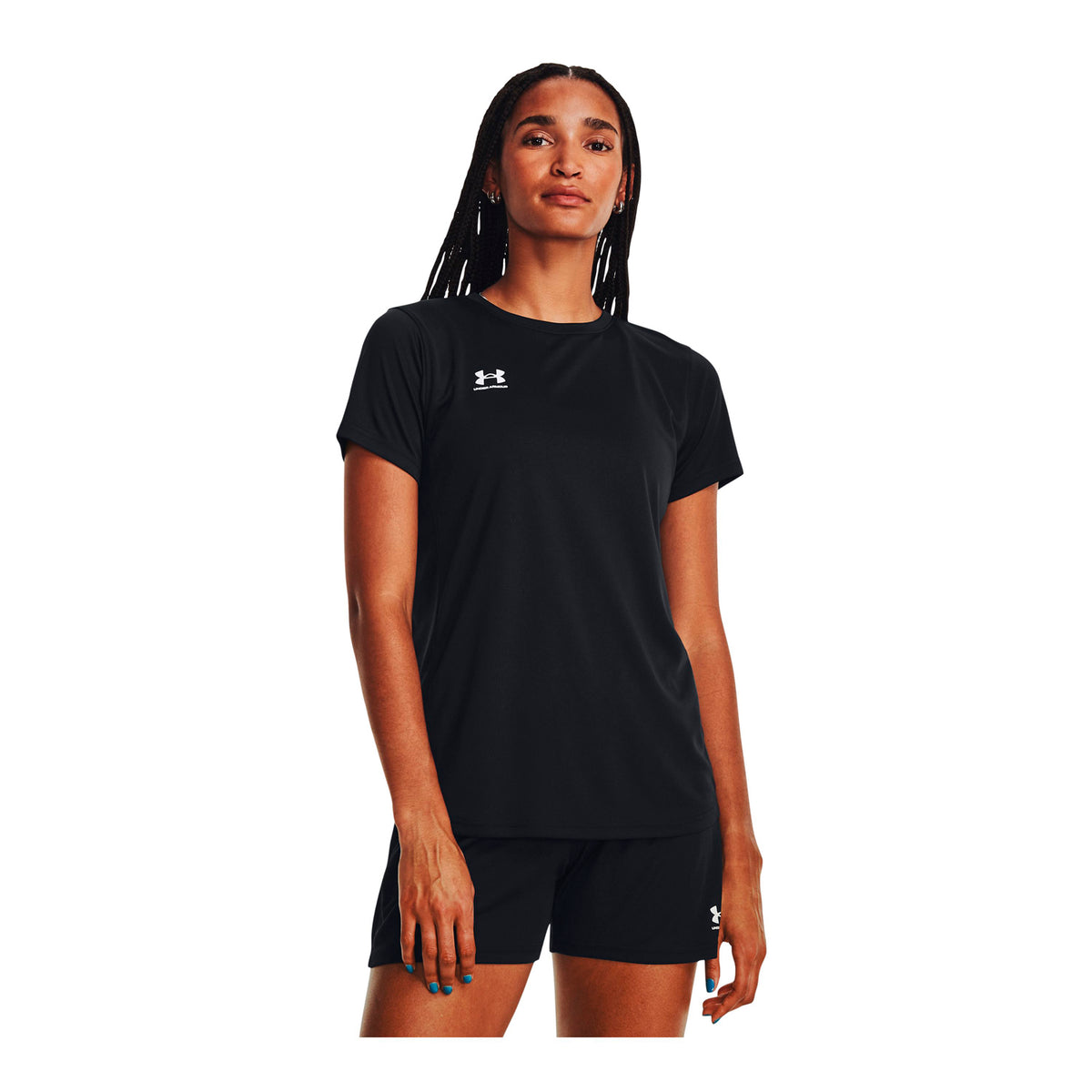 Polera manga corta Challenger para mujer Under Armour