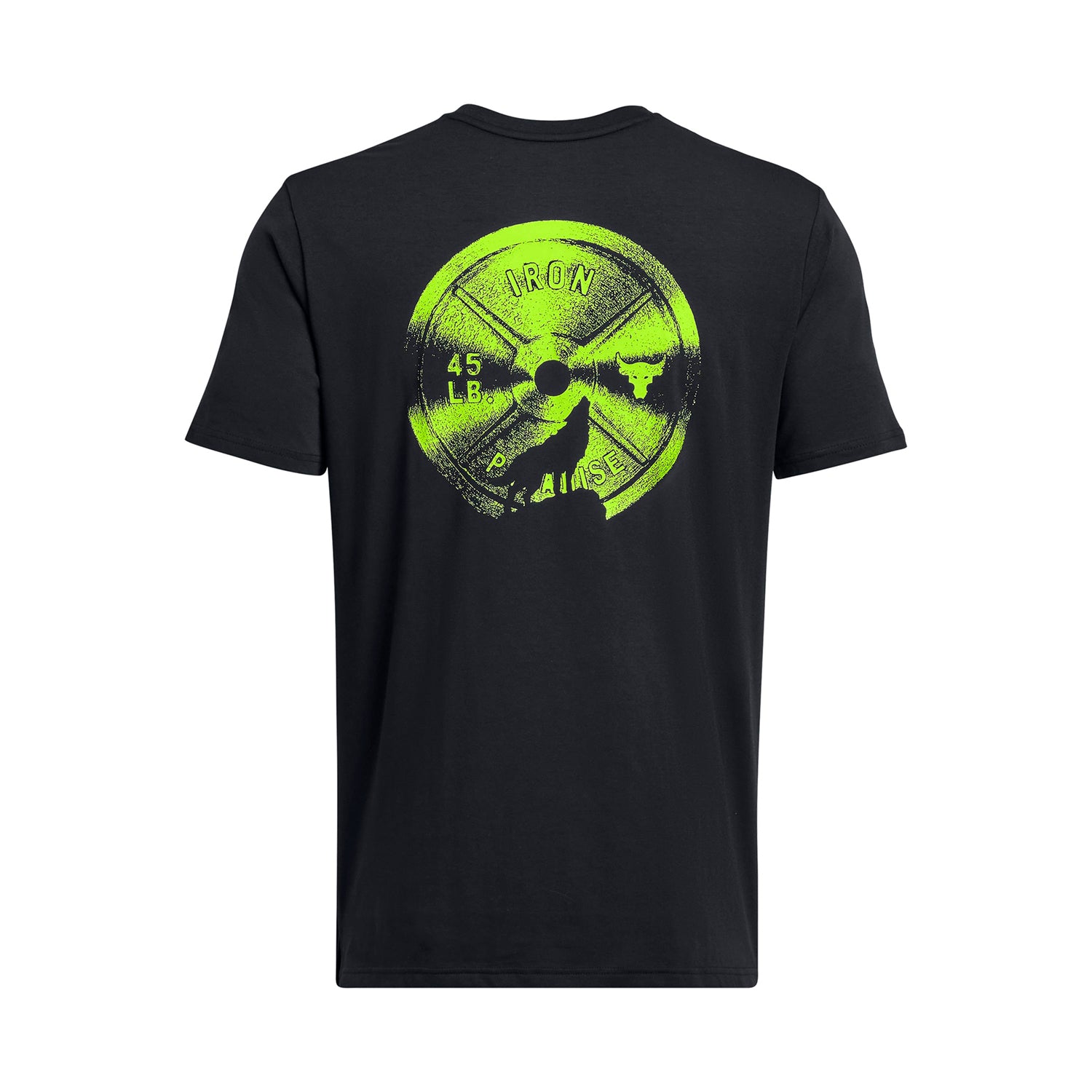 Polera manga corta Project Rock Night Crew para hombre Under Armour