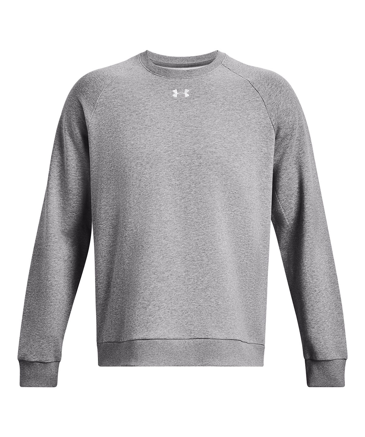 Polerón Under Armour Rival fleece crew gris para hombre