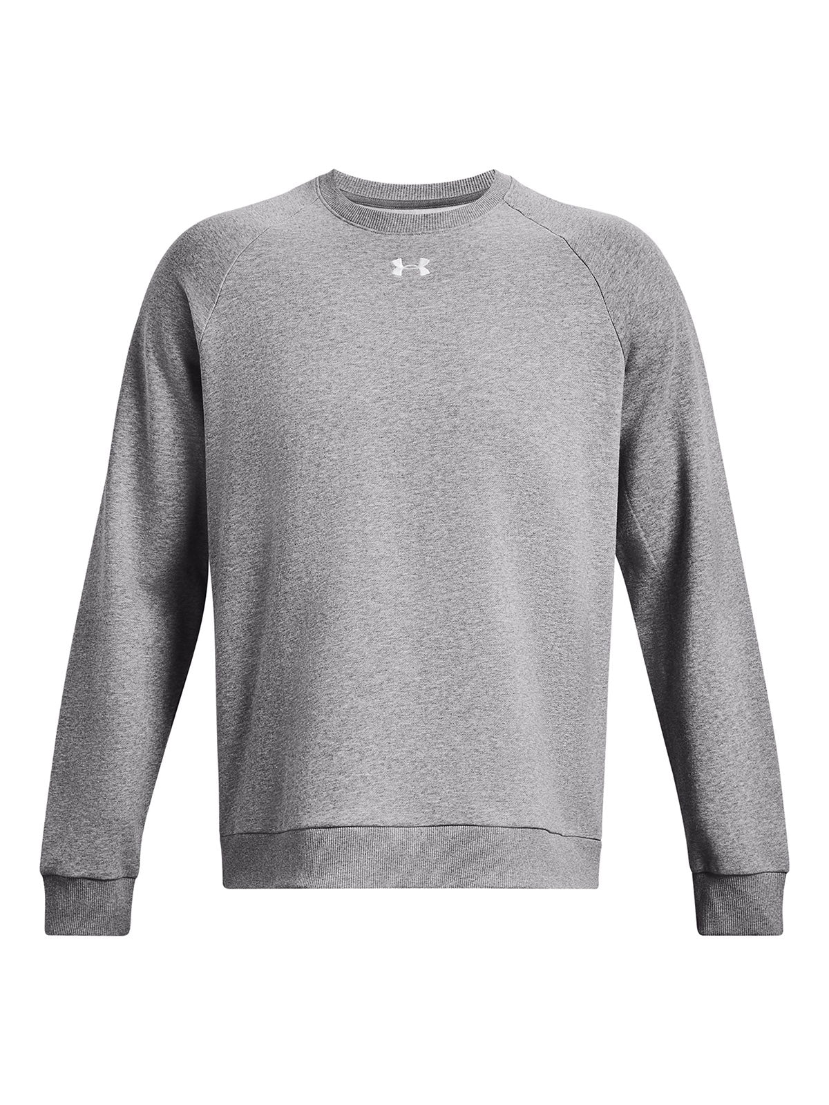Polerón Under Armour Rival fleece crew gris para hombre