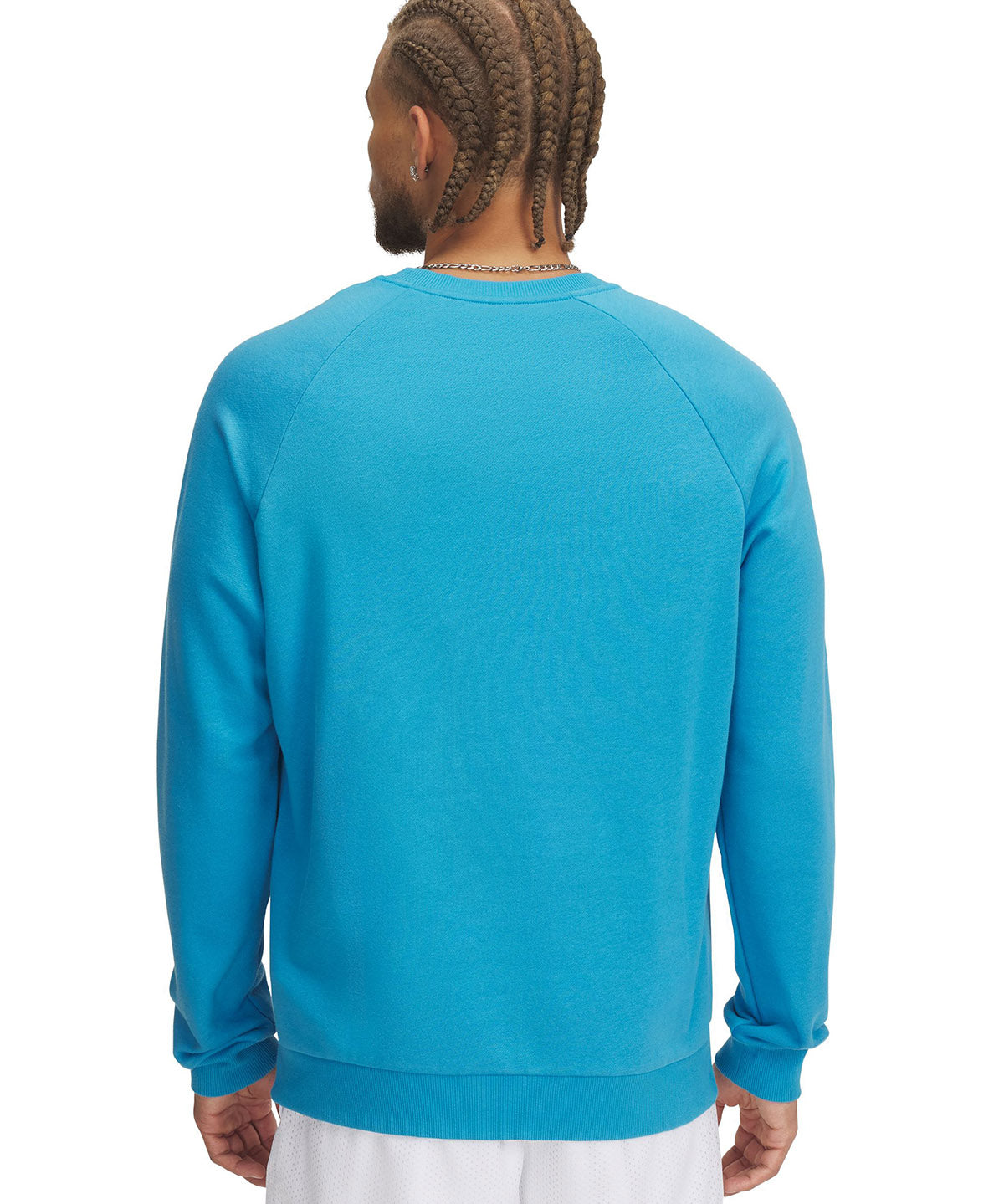 Polerón Under Armour Rival fleece crew azul para hombre