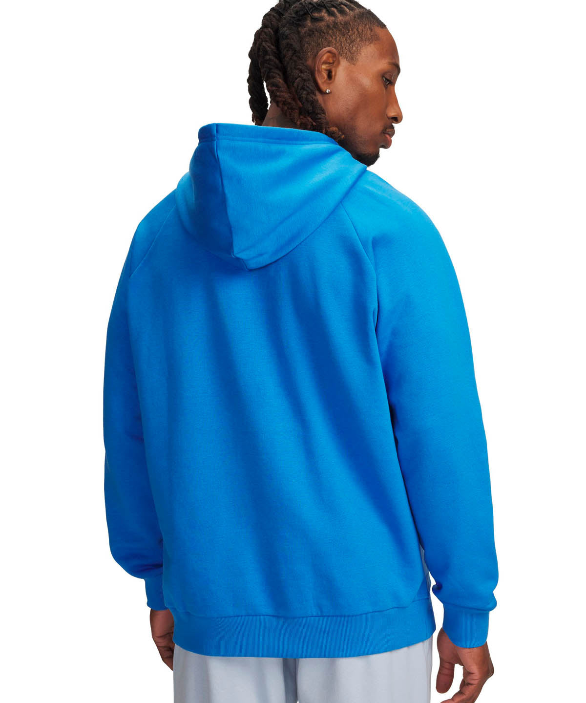 Polerón Lifestyle para hombre Rival Fleece Logo azul Under Armour