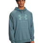 Polerón Lifestyle para hombre Rival Fleece Logo azul Under Armour