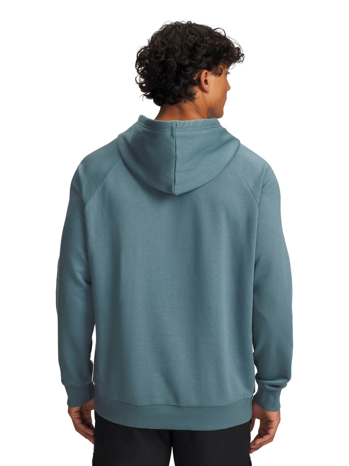 Polerón Lifestyle para hombre Rival Fleece Logo azul Under Armour