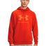 Polerón Lifestyle para hombre Rival Fleece Logo naranjo Under Armour