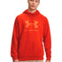 Polerón Lifestyle para hombre Rival Fleece Logo naranjo Under Armour
