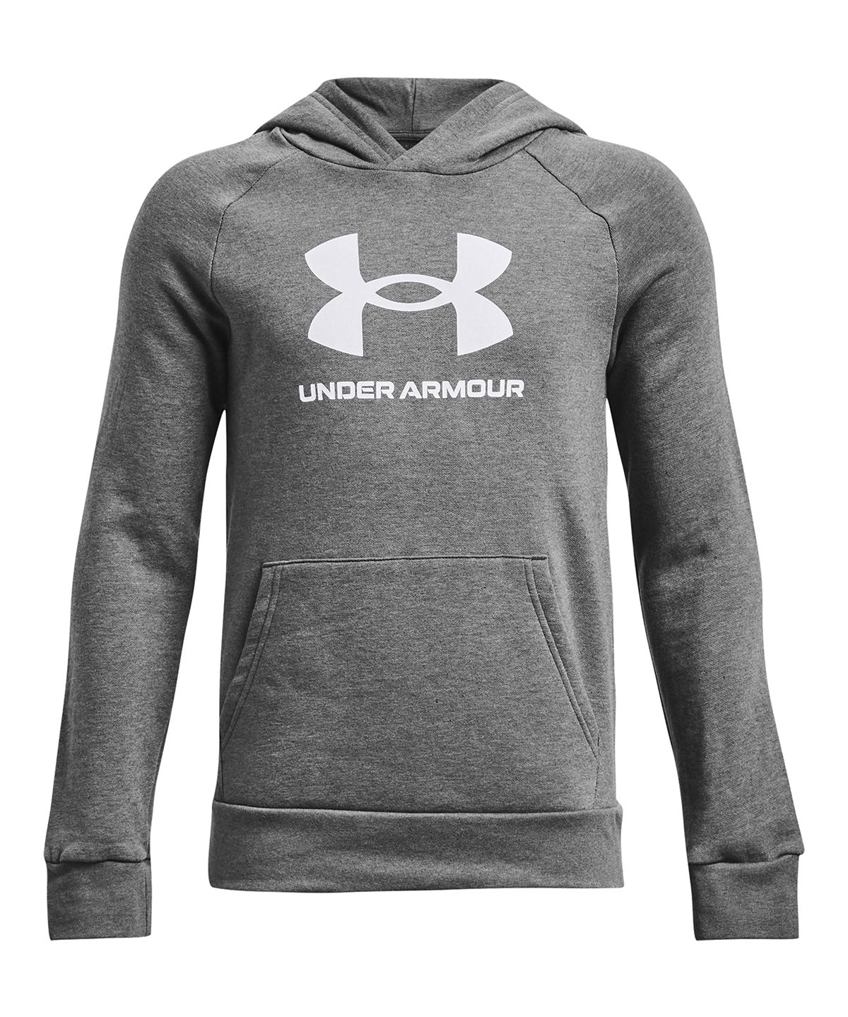 Polerón Under Armour Rival fleece gris para niños