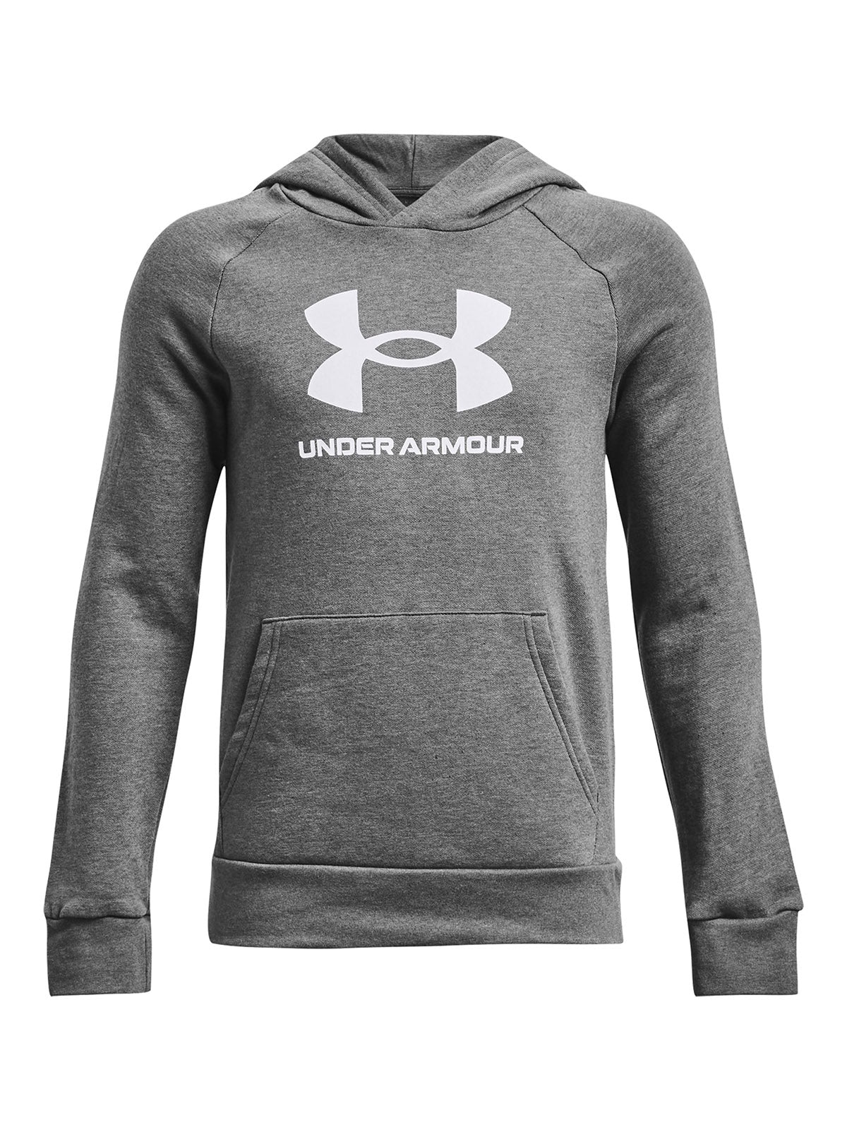 Polerón Under Armour Rival fleece gris para niños