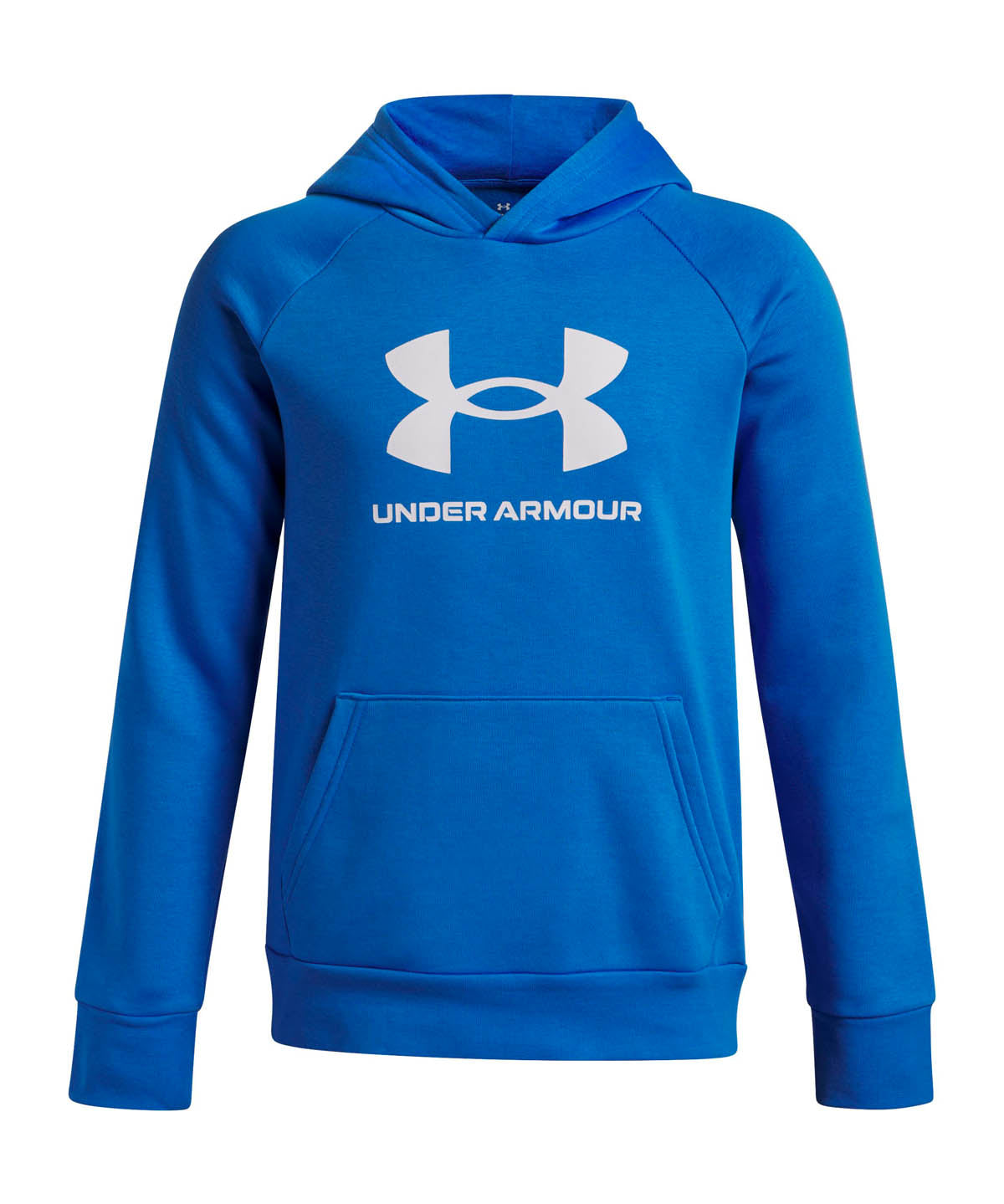 Polerón Lifestyle para niño Rival Fleece Big Logo azul Under Armour