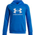 Polerón Lifestyle para niño Rival Fleece Big Logo azul Under Armour