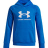 Polerón Lifestyle para niño Rival Fleece Big Logo azul Under Armour