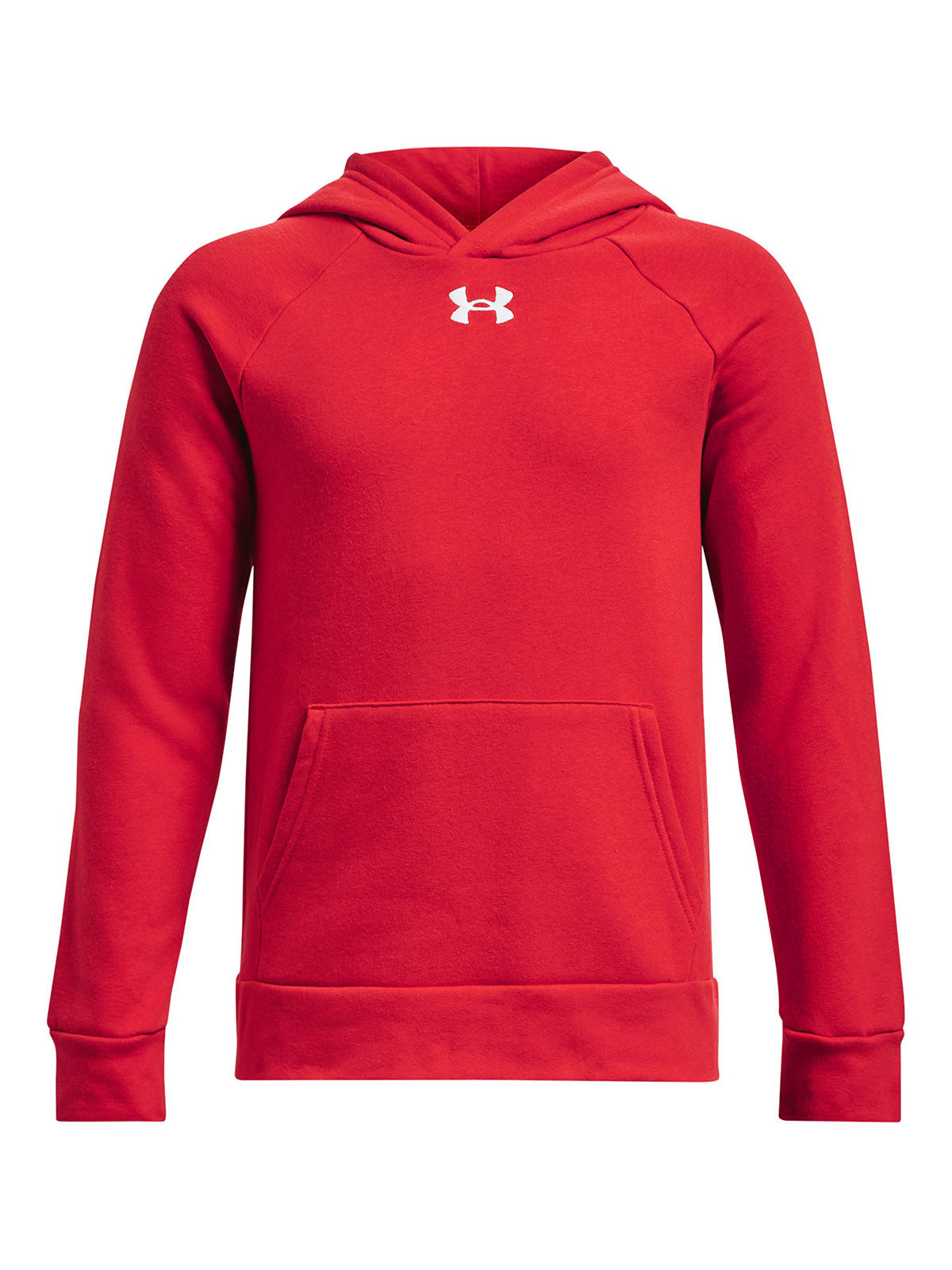 Polerón Under Armour Rival fleece rojo para niños