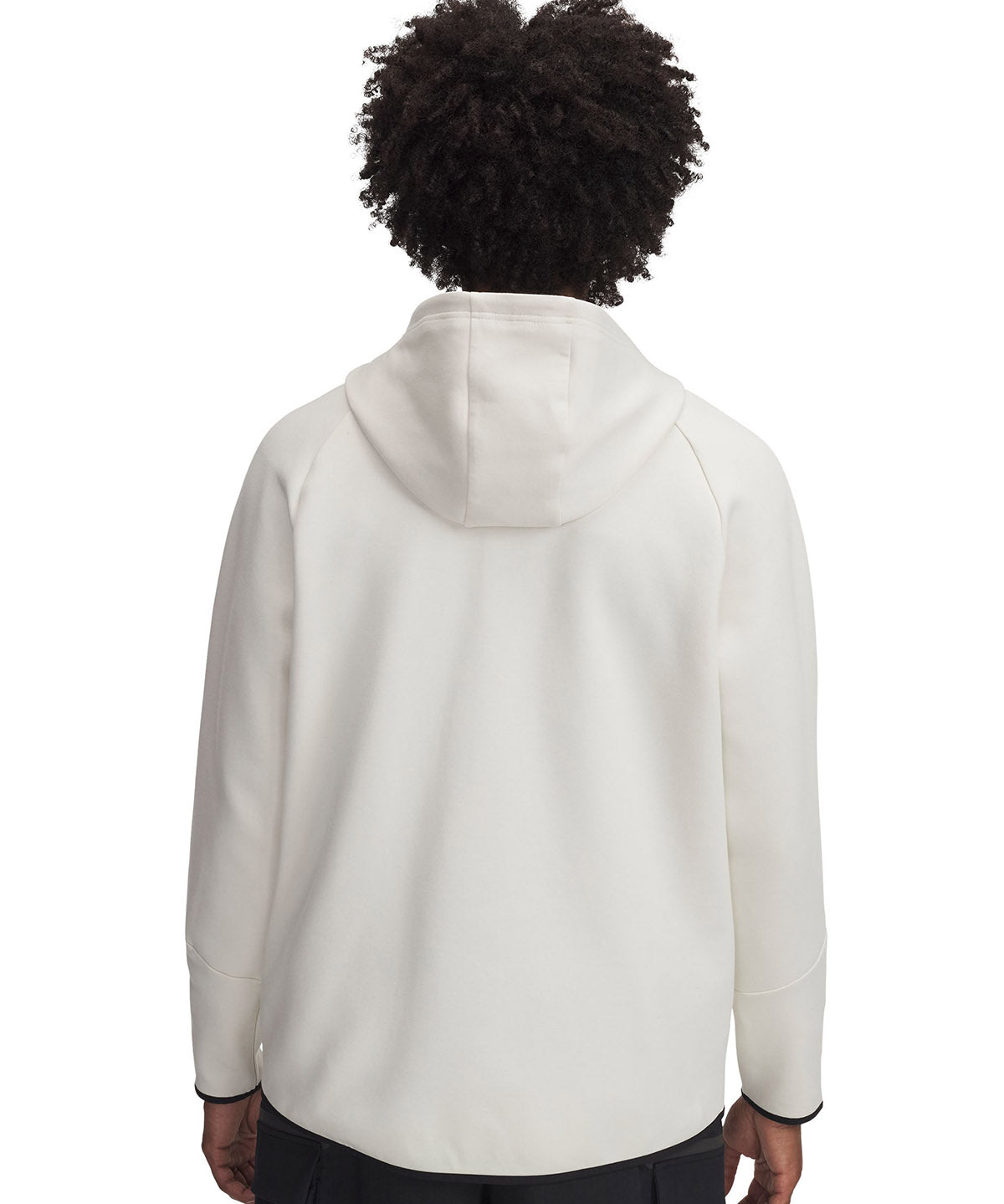 Polerón Under Armour Unstoppable fleece con cierre café para hombre