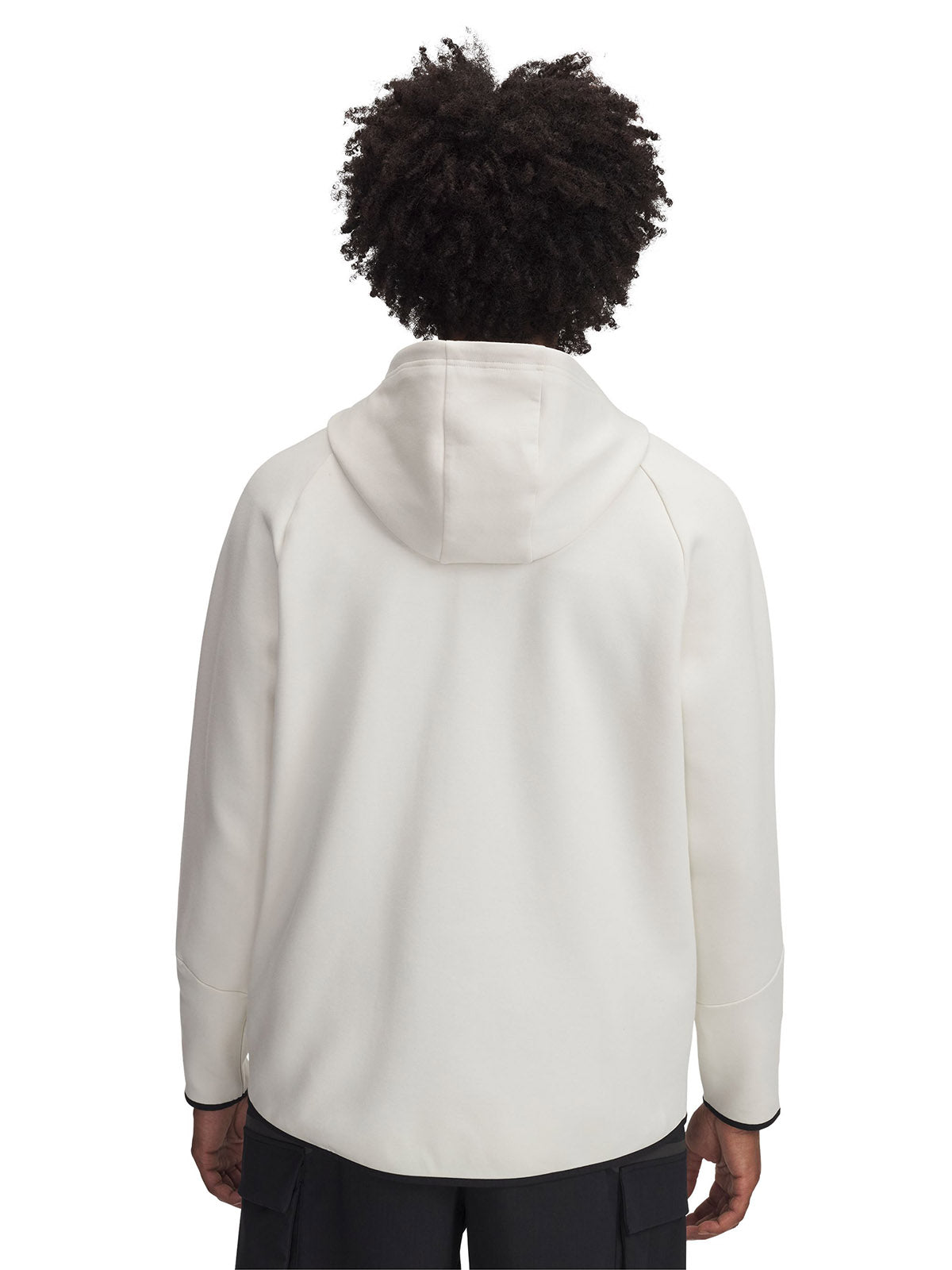 Polerón Under Armour Unstoppable fleece con cierre café para hombre