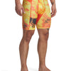 Shorts Curry Heatgear naranjo para hombre Under Armour