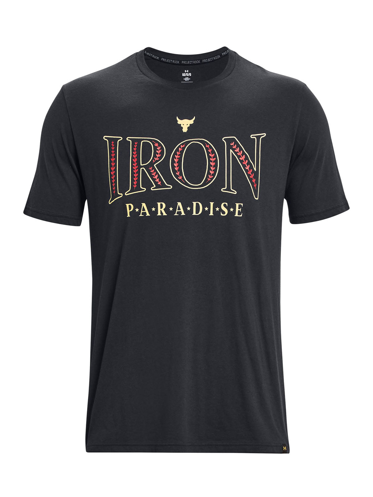 Polera manga corta Project Rock Paradise para hombre Under Armour