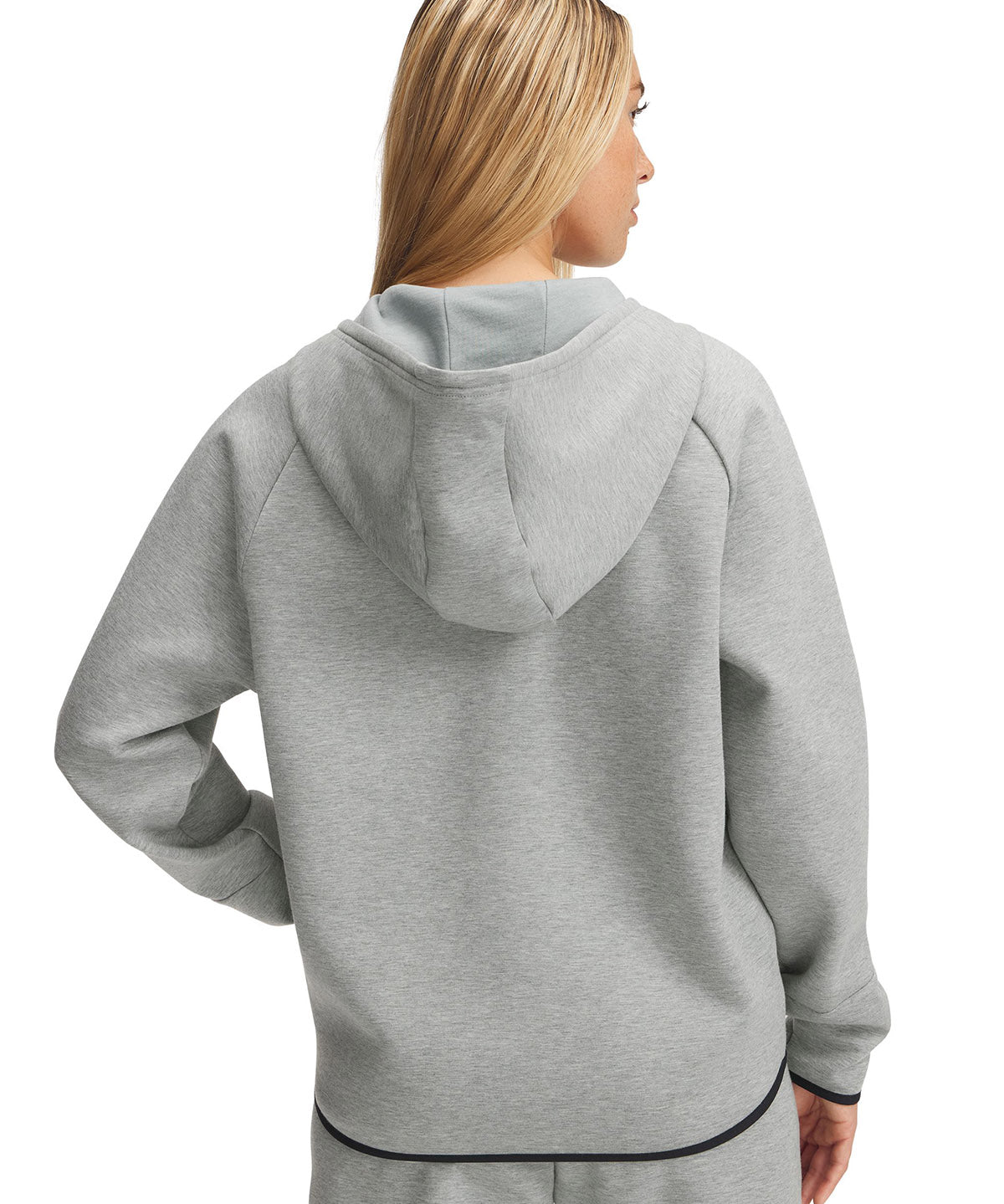 Polerón Under Armour Unstoppable fleece con cierre verde para mujer