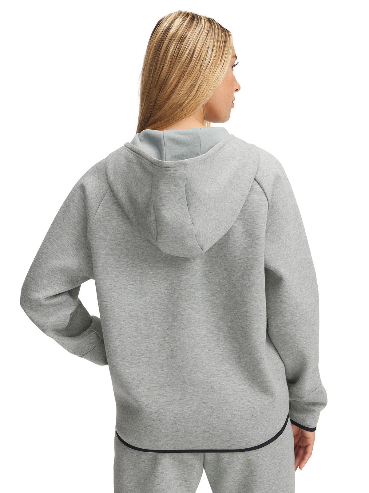 Polerón Under Armour Unstoppable fleece con cierre verde para mujer