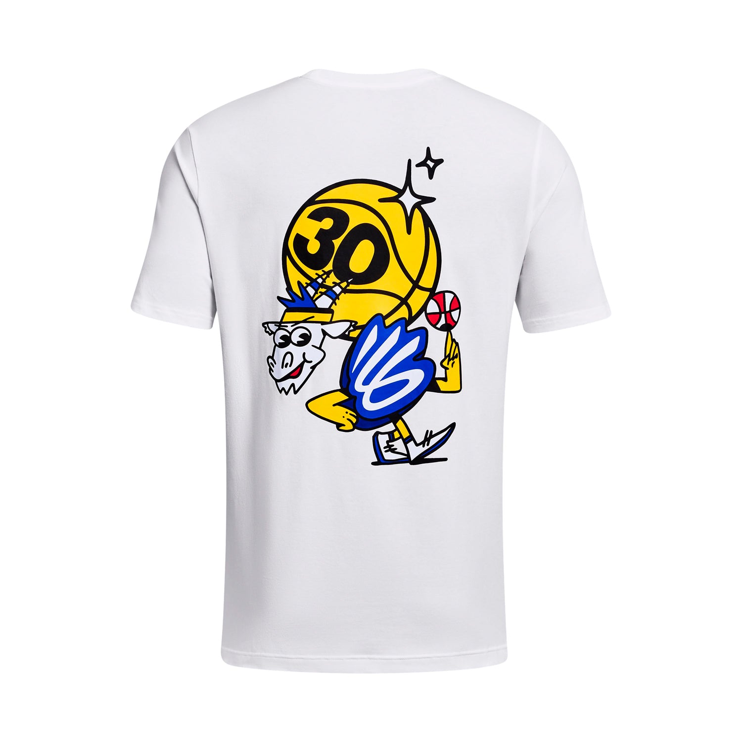 Polera manga corta Curry Dub GOAT para hombre Under Armour