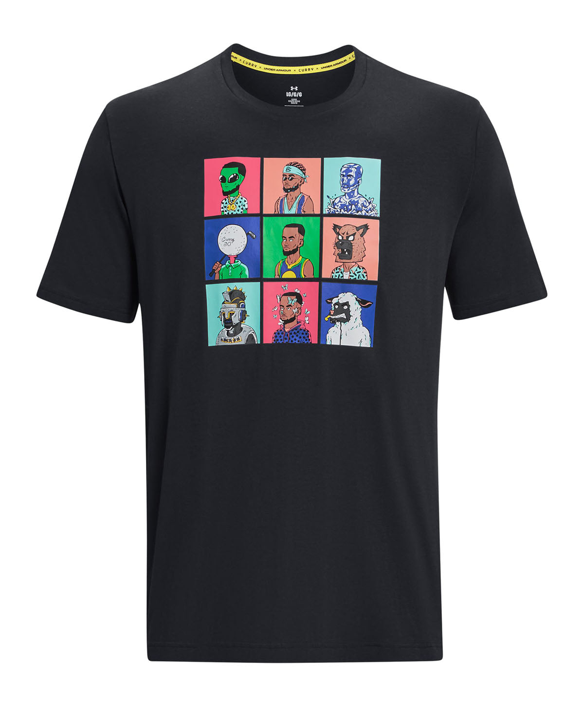 Polera manga corta Curry NFT para hombre Under Armour