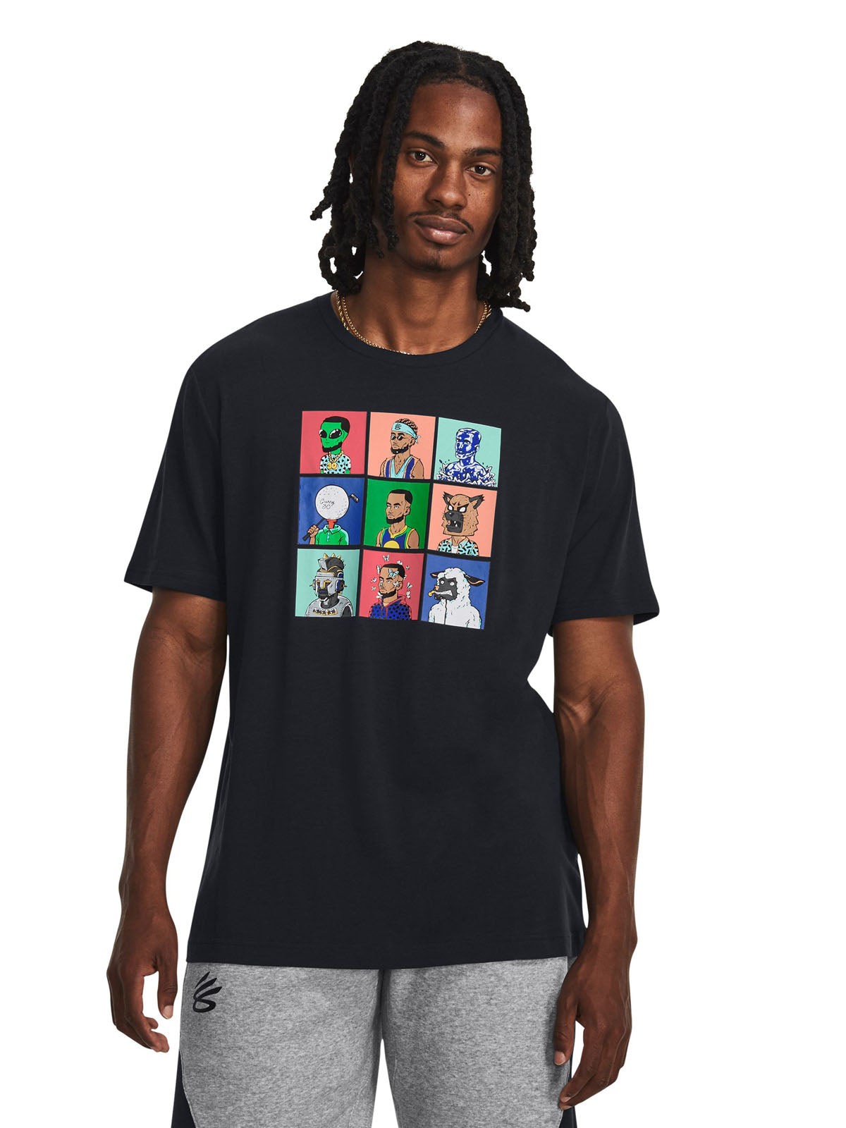 Polera manga corta Curry NFT para hombre Under Armour