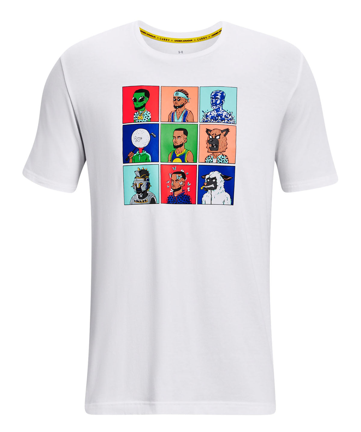 Polera manga corta Curry NFT para hombre Under Armour