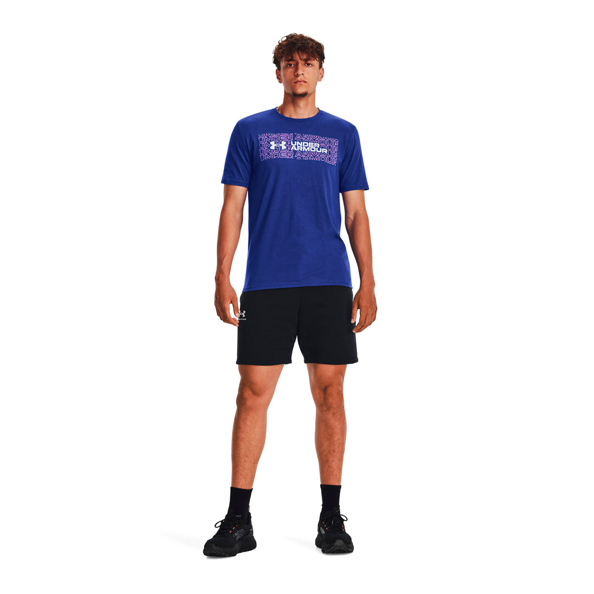 Polera manga corta Wordmark para hombre Under Armour