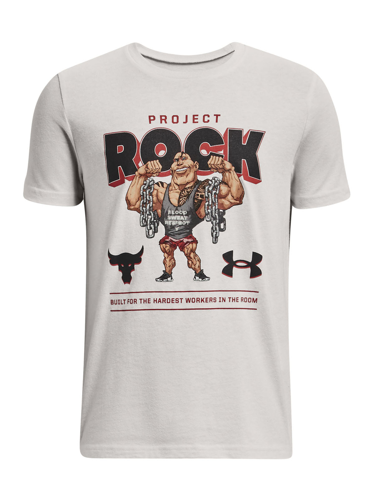 Polera manga corta Project Rock Flex para niño