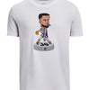 Polera manga corta UA Curry Bobblehead para niño