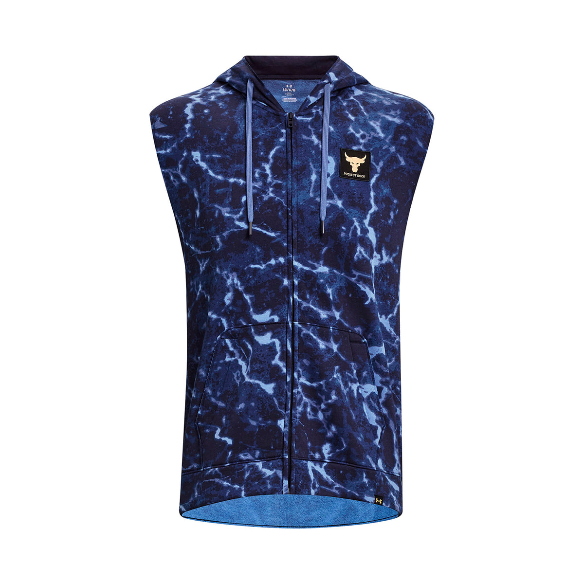 Polerón sin mangas Project Rock Rival para hombre Under Armour