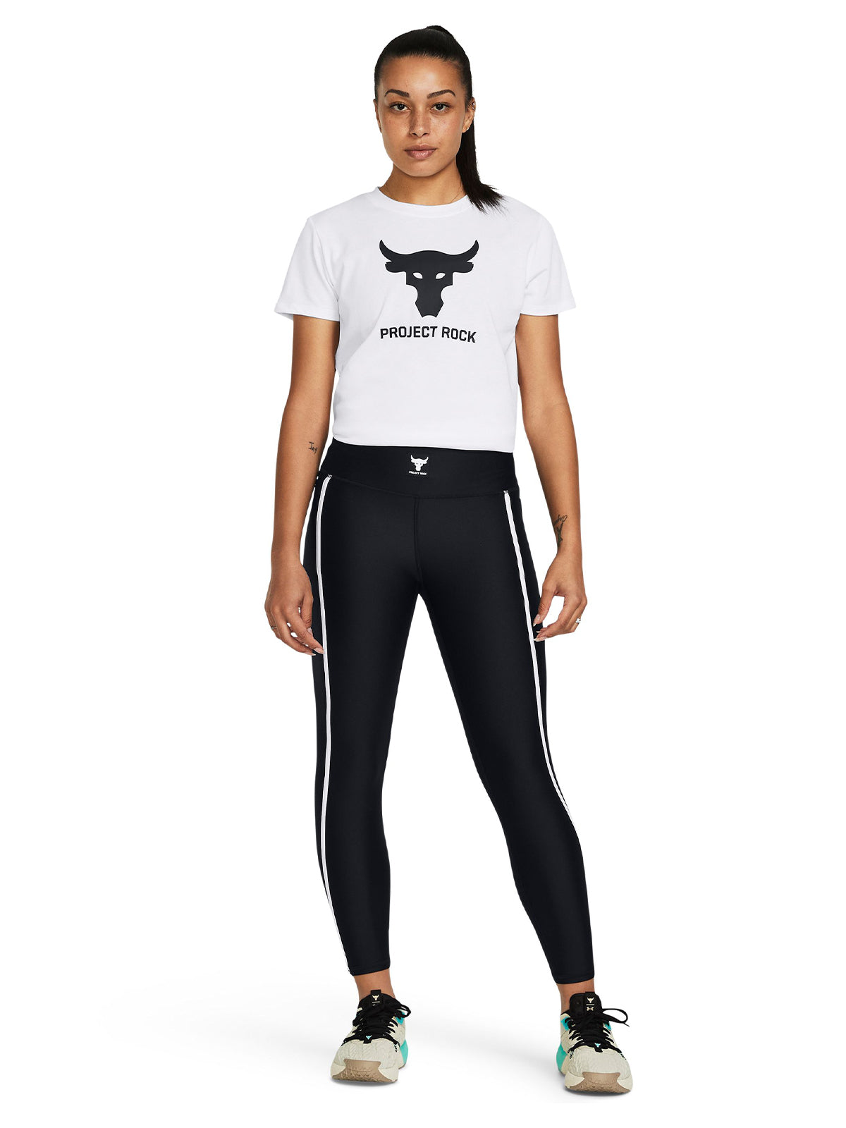 Leggings tobilleros Project Rock All Train HeatGear® para mujer